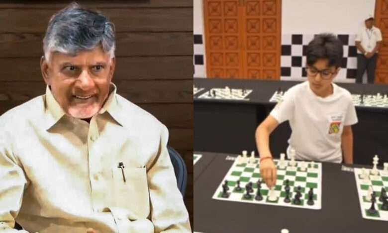 आंध्र प्रदेश के मुख्यमंत्री एन. चंद्रबाबू नायडू