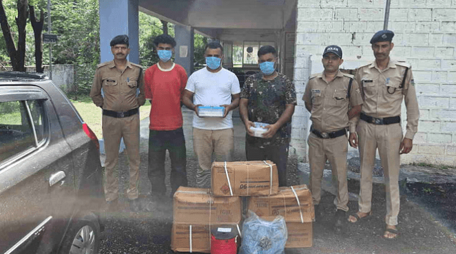 Screenshot 2025 07 11 172105 थाना त्यूणी पुलिस की बड़ी कार्रवाई: ऑल्टो कार से 125 किलो डायनामाइट और डेटोनेटर बरामद