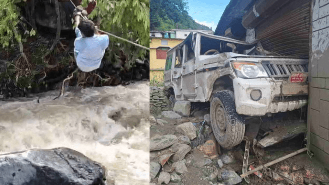 चेपड़ों में सैलाब का कहर