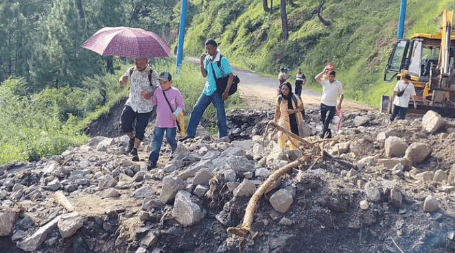 चेपड़ों में सैलाब का कहर