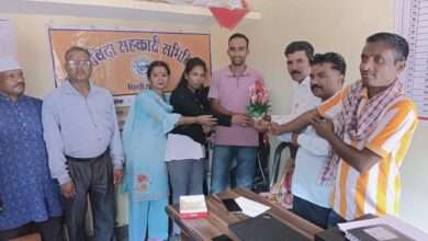 पंचायत प्रतिनिधियों का सम्मान