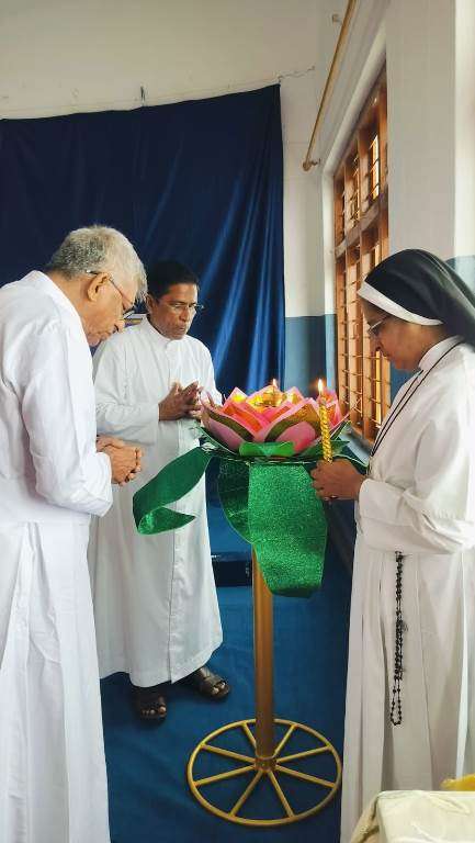 ऑल सेंट कॉन्वेंट स्कूल नई टिहरी में स्वर्ण जयंती वर्ष का भव्य शुभारंभ ।